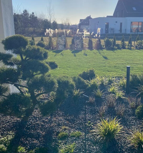 OGRÓD MINIMALISTYCZNY O GEOMETRYCZNYCH KSZTAŁTACH